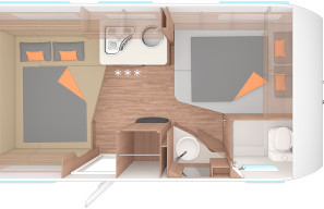 Galéria produktu Weinsberg 450 FU 3  - Weinsberg 450 FU 